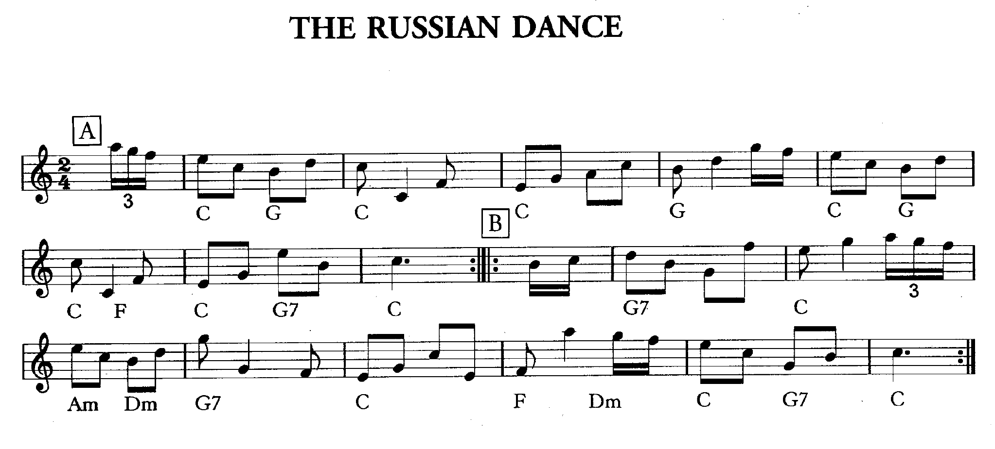 Russian Dance, The (music)